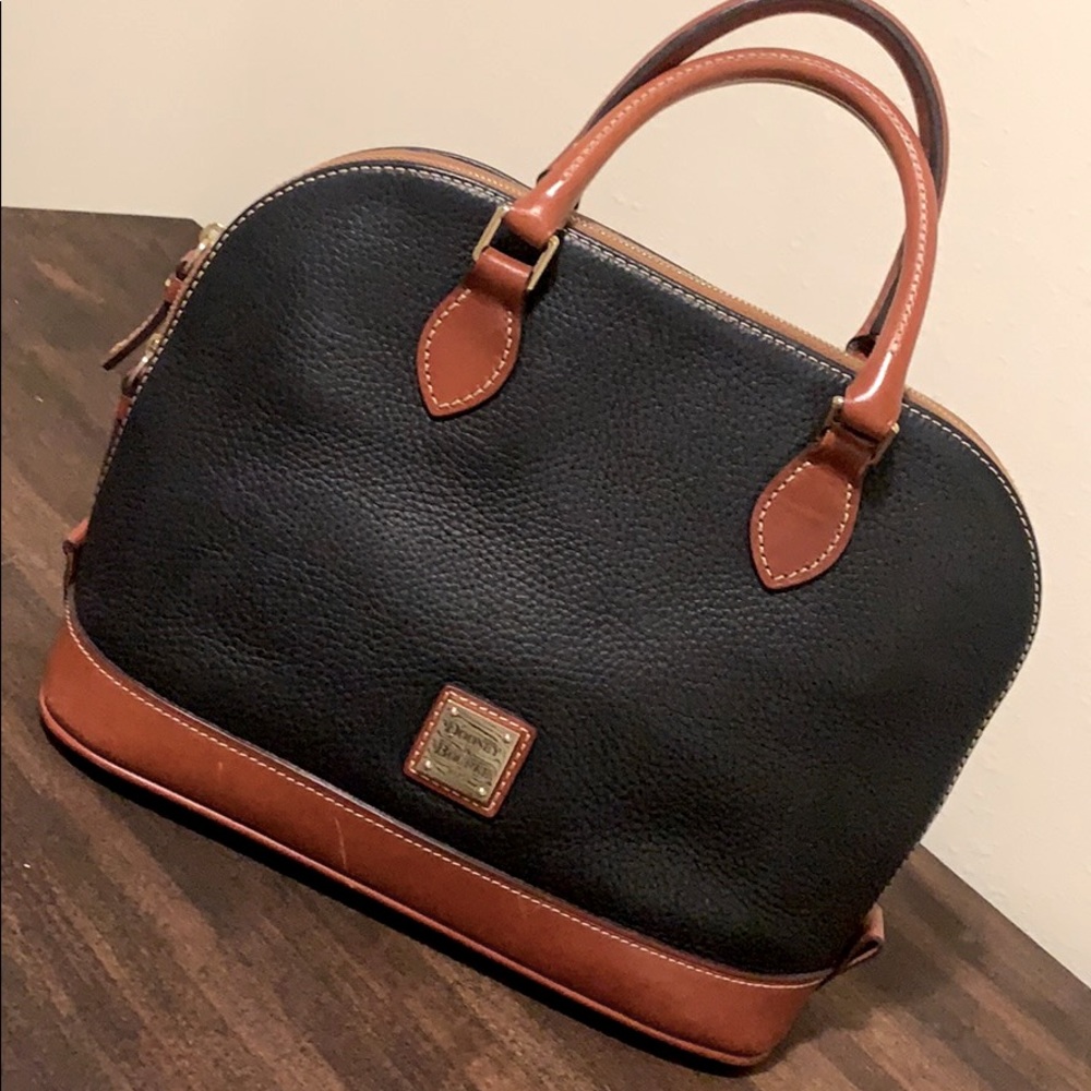 Dooney & Bourke Pebble Grain Zip Zip Satchel